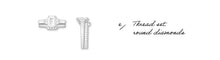 Load image into Gallery viewer, Bespoke Diamond Eternity Ring (Design E)