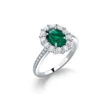 Load image into Gallery viewer, 1735 Emerald Ring (2019105)