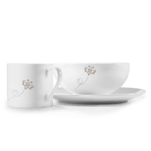Load image into Gallery viewer, Baby Bee Bone China Three Piece Dinnerware Set