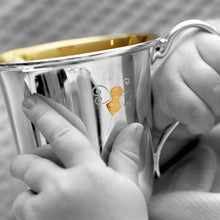 Load image into Gallery viewer, Baby Bee Sterling Silver Cup (x2)