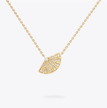 Load image into Gallery viewer, 18kt YG Fanfare 'Mini Icon' Pendant &amp; Bracelet