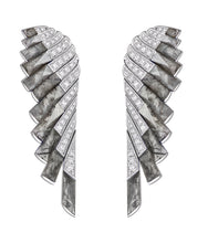 Load image into Gallery viewer, Wings Rising Meteorite Earrings and Ring